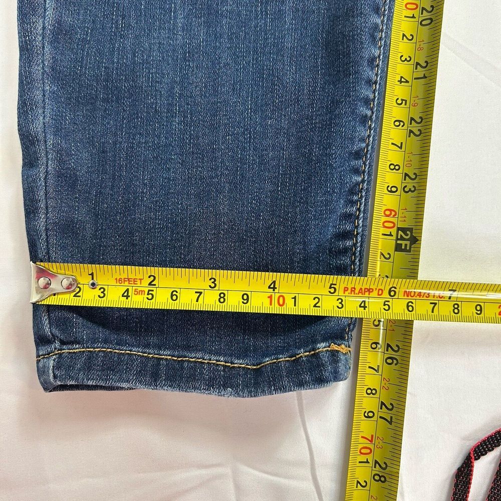 Judy Blue Jeans Women's 7 / 28 Relaxed Fit Mid Rise Distressed Stretch JB8289DK - Picture 3 of 10